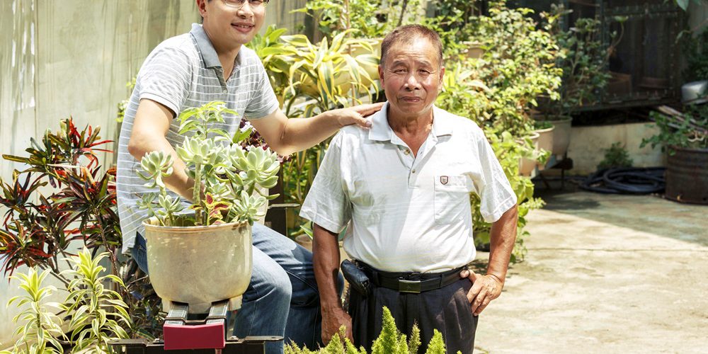 研發輕巧菜架，陳金塗讓種菜更容易！