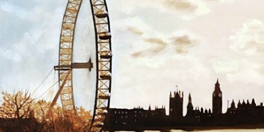 【熟年愛創作】London eye